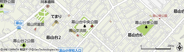 広島県福山市幕山台周辺の地図