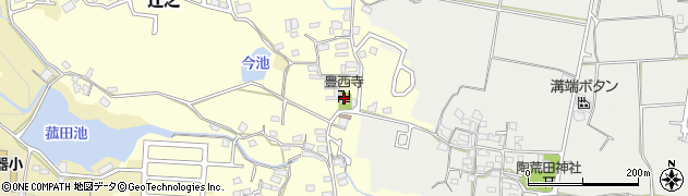 豊西寺周辺の地図