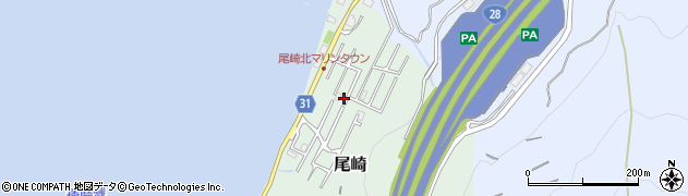 兵庫県淡路市尾崎46-25周辺の地図