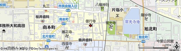 信行寺周辺の地図