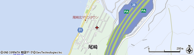 兵庫県淡路市尾崎46-40周辺の地図