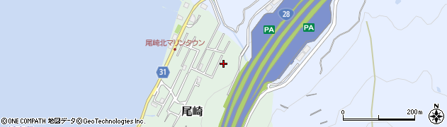 兵庫県淡路市尾崎46-66周辺の地図
