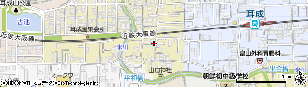 奈良県橿原市山之坊町27周辺の地図