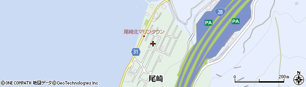 兵庫県淡路市尾崎46-22周辺の地図
