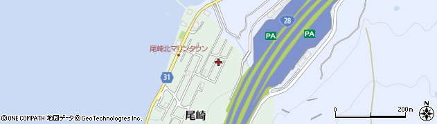 兵庫県淡路市尾崎46-57周辺の地図
