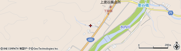 広島県広島市佐伯区湯来町大字麦谷525周辺の地図