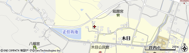 岡山県玉野市木目425周辺の地図