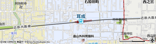 耳成駅周辺の地図