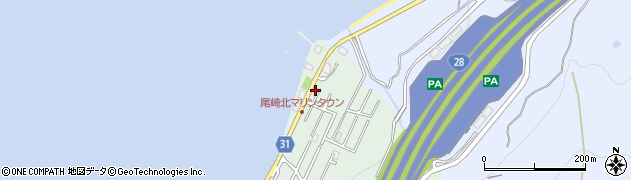 兵庫県淡路市尾崎46-109周辺の地図