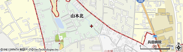 大阪府大阪狭山市山本北1335周辺の地図