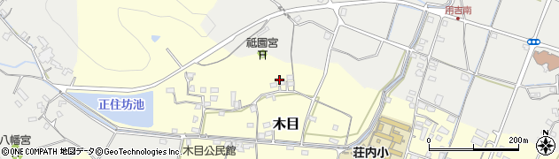 岡山県玉野市木目408周辺の地図