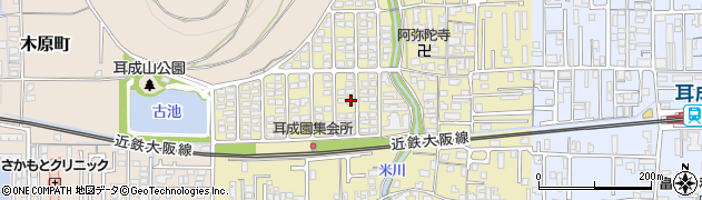 奈良県橿原市山之坊町535周辺の地図