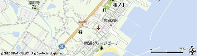 兵庫県淡路市仮屋南ノ丁381周辺の地図