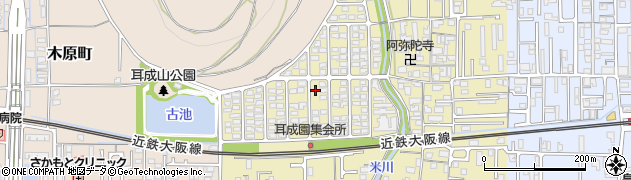 奈良県橿原市山之坊町581周辺の地図