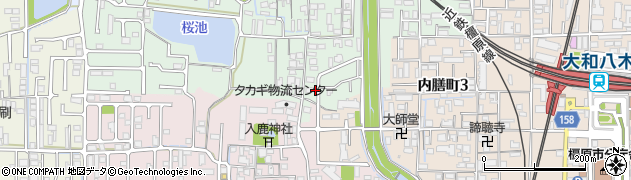 奈良県橿原市地黄町466周辺の地図
