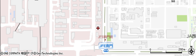 ＪＦＥ日建板株式会社　倉敷営業所周辺の地図