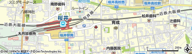 株式会社ベルコ　桜井代理店周辺の地図