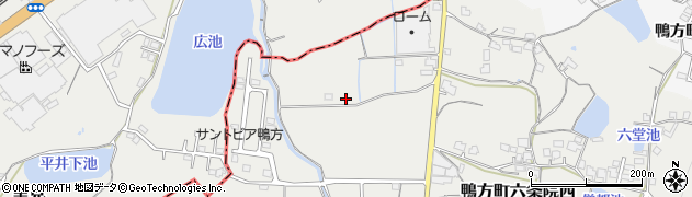 岡山県浅口市鴨方町六条院西3664周辺の地図