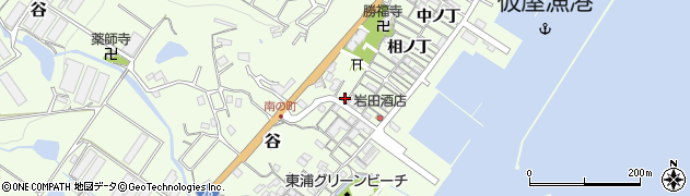 兵庫県淡路市仮屋南ノ丁周辺の地図