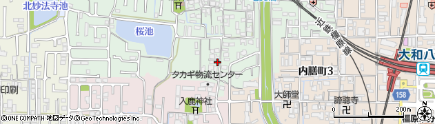 奈良県橿原市地黄町375周辺の地図