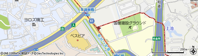 大阪府堺市南区太平寺周辺の地図