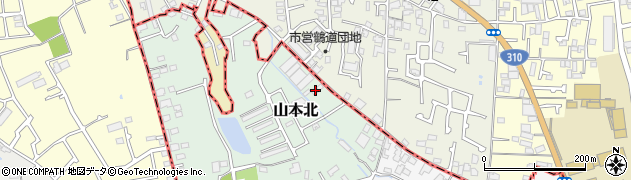 大阪府大阪狭山市山本北1421周辺の地図