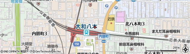 橿原市立駐車場八木駅前北駐車場周辺の地図