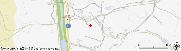 奈良県宇陀市榛原上井足749周辺の地図