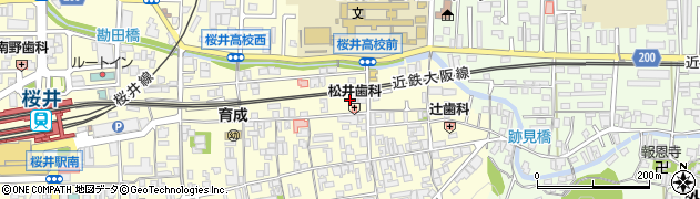 酒井晒工場周辺の地図
