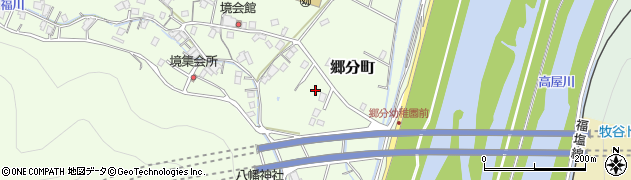 広島県福山市郷分町1317周辺の地図