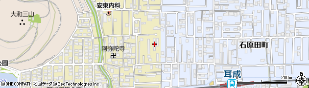 奈良県橿原市山之坊町44周辺の地図