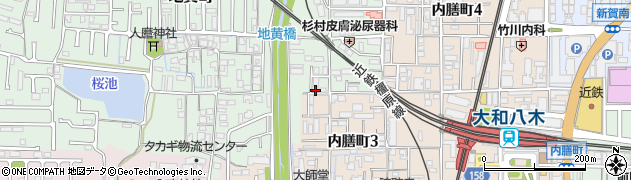 奈良県橿原市地黄町344周辺の地図