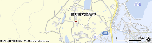 岡山県浅口市鴨方町六条院中5984-1周辺の地図