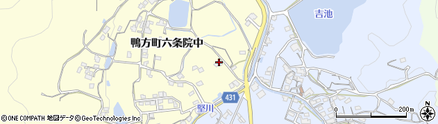 岡山県浅口市鴨方町六条院中5927周辺の地図