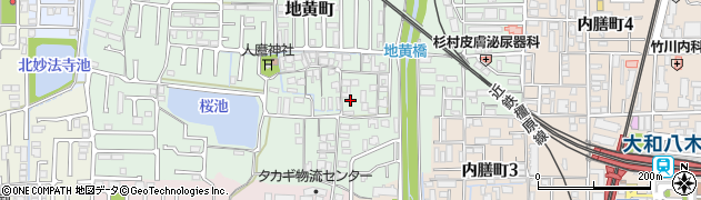 奈良県橿原市地黄町429周辺の地図