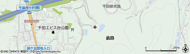 広島県福山市千田町藪路周辺の地図