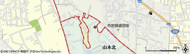 大阪府大阪狭山市山本北1288周辺の地図