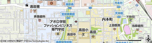 奈良県大和高田市大中東町周辺の地図