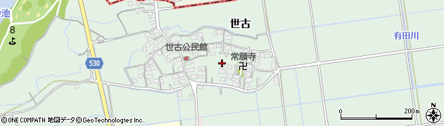 三重県玉城町（度会郡）世古周辺の地図