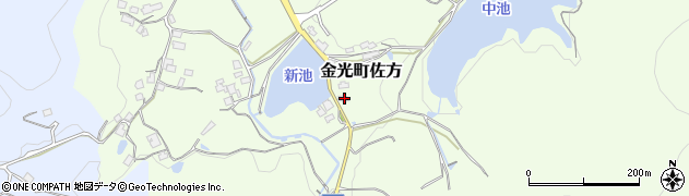 岡山県浅口市金光町佐方3321周辺の地図
