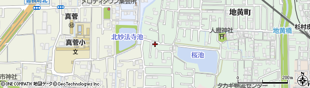 奈良県橿原市地黄町40-4周辺の地図