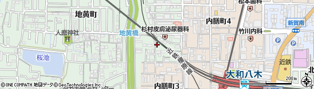 奈良県橿原市地黄町337周辺の地図