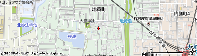 奈良県橿原市地黄町440周辺の地図