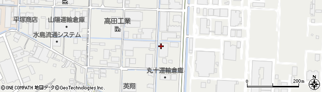 岡山県倉敷市松江周辺の地図