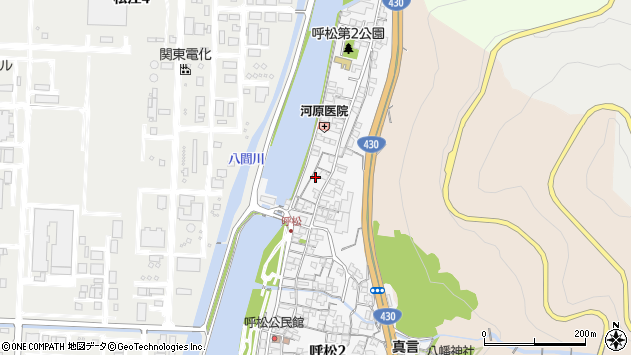 〒712-8053 岡山県倉敷市呼松町の地図