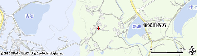 岡山県浅口市金光町佐方3079周辺の地図