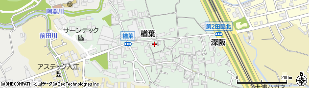 大阪府堺市中区楢葉周辺の地図