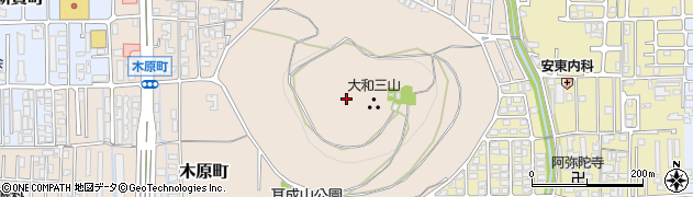 耳成山周辺の地図