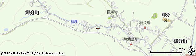 広島県福山市郷分町1607周辺の地図