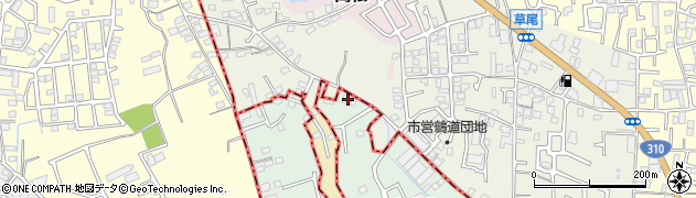 大阪府大阪狭山市山本北1284周辺の地図